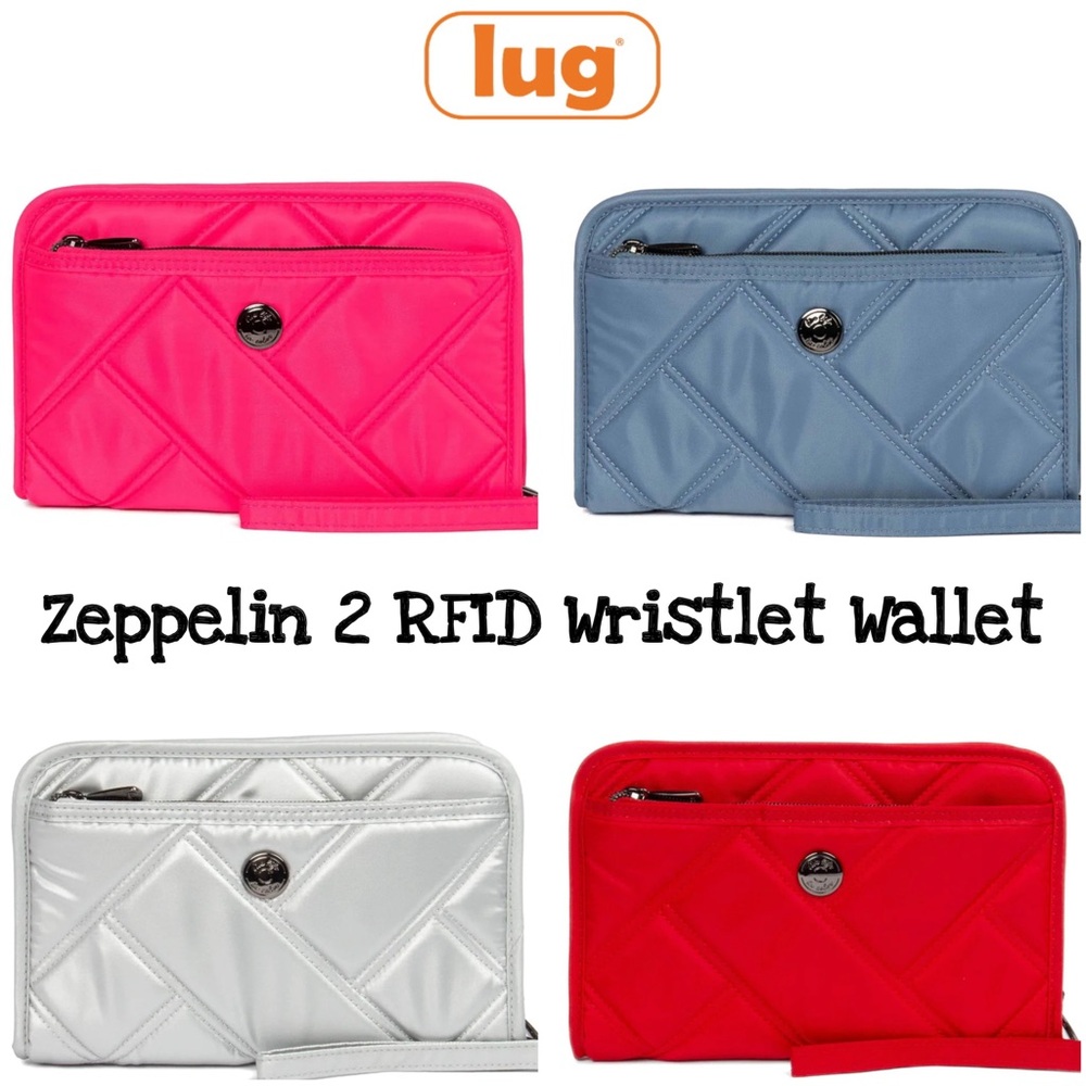 Lug Zeppelin 2 RFID Wristlet Wallet NWT